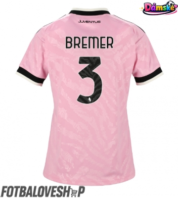 Juventus Gleison Bremer #3 Dámské Venkovní Dres 2026-27 Krátký Rukáv