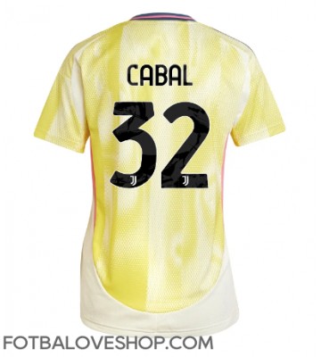 Juventus Juan Cabal #32 Dámské Venkovní Dres 2024-25 Krátký Rukáv