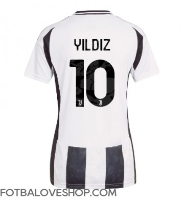 Juventus Kenan Yildiz #10 Dámské Domácí Dres 2024-25 Krátký Rukáv