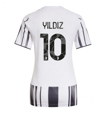 Juventus Kenan Yildiz #10 Dámské Domácí Dres 2025-26 Krátký Rukáv Juventus Kenan Yildiz #10 Dámské Domácí Dres 2025-26 Krátký Rukáv