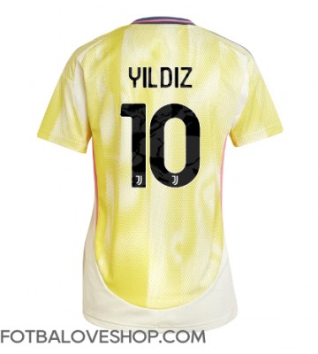 Juventus Kenan Yildiz #10 Dámské Venkovní Dres 2024-25 Krátký Rukáv