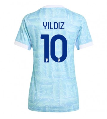Juventus Kenan Yildiz #10 Dámské Venkovní Dres 2025-26 Krátký Rukáv Juventus Kenan Yildiz #10 Dámské Venkovní Dres 2025-26 Krátký Rukáv