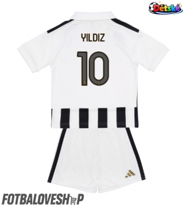 Juventus Kenan Yildiz #10 Dětské Domácí Dres 2026-27 Krátký Rukáv (+ trenýrky)