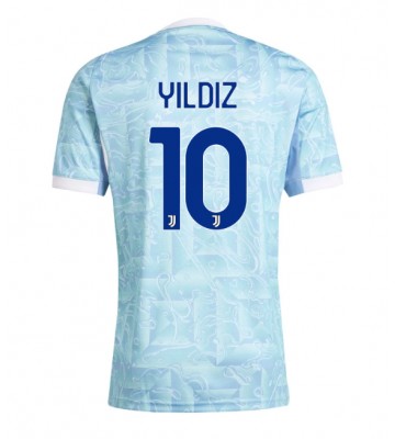 Juventus Kenan Yildiz #10 Venkovní Dres 2025-26 Krátký Rukáv Juventus Kenan Yildiz #10 Venkovní Dres 2025-26 Krátký Rukáv