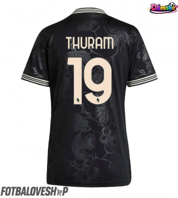Juventus Khephren Thuram #19 Dámské Alternativní Dres 2025-26 Krátký Rukáv