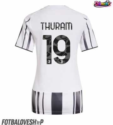 Juventus Khephren Thuram #19 Dámské Domácí Dres 2025-26 Krátký Rukáv