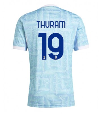 Juventus Khephren Thuram #19 Venkovní Dres 2025-26 Krátký Rukáv