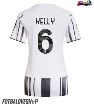 Juventus Lloyd Kelly #6 Dámské Domácí Dres 2025-26 Krátký Rukáv