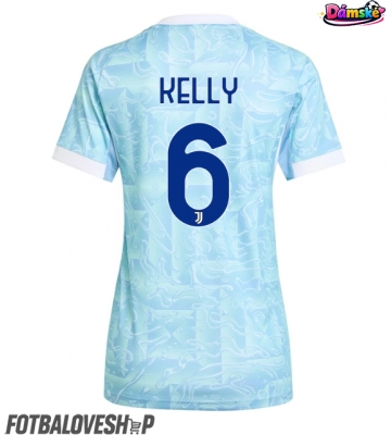 Juventus Lloyd Kelly #6 Dámské Venkovní Dres 2025-26 Krátký Rukáv