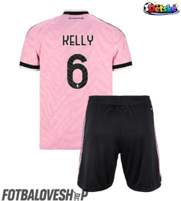 Juventus Lloyd Kelly #6 Dětské Venkovní Dres 2026-27 Krátký Rukáv (+ trenýrky)