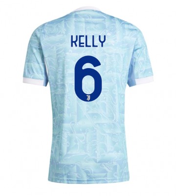 Juventus Lloyd Kelly #6 Venkovní Dres 2025-26 Krátký Rukáv