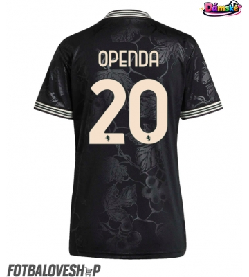 Juventus Lois Openda #20 Dámské Alternativní Dres 2025-26 Krátký Rukáv