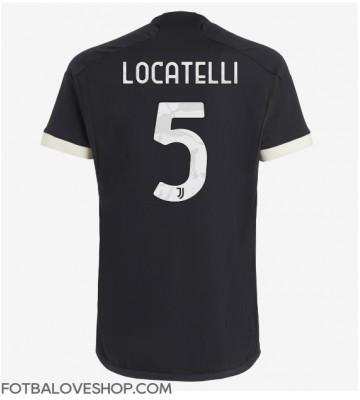 Juventus Manuel Locatelli #5 Alternativní Dres 2023-24 Krátký Rukáv