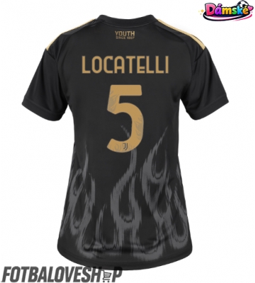 Juventus Manuel Locatelli #5 Dámské Alternativní Dres 2026-27 Krátký Rukáv