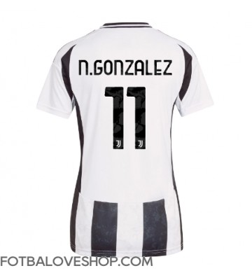 Juventus Nicolas Gonzalez #11 Dámské Domácí Dres 2024-25 Krátký Rukáv