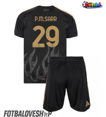 Juventus Pape Matar Sarr #29 Dětské Alternativní Dres 2026-27 Krátký Rukáv (+ trenýrky)