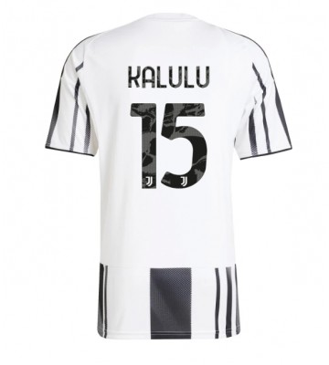 Juventus Pierre Kalulu #15 Domácí Dres 2025-26 Krátký Rukáv