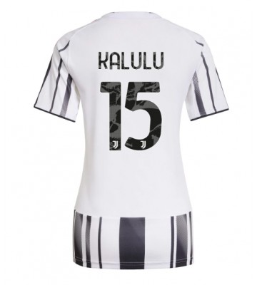 Juventus Pierre Kalulu #15 Dámské Domácí Dres 2025-26 Krátký Rukáv