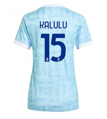 Juventus Pierre Kalulu #15 Dámské Venkovní Dres 2025-26 Krátký Rukáv