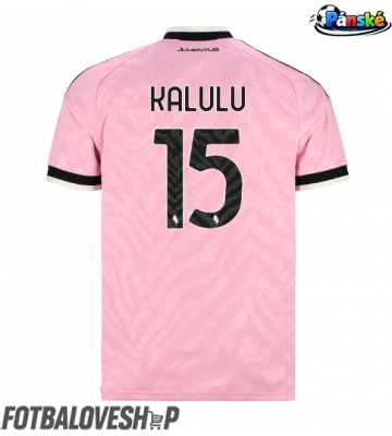 Juventus Pierre Kalulu #15 Venkovní Dres 2026-27 Krátký Rukáv