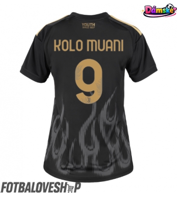 Juventus Randal Kolo Muani #9 Dámské Alternativní Dres 2026-27 Krátký Rukáv