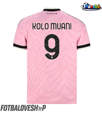 Juventus Randal Kolo Muani #9 Venkovní Dres 2026-27 Krátký Rukáv