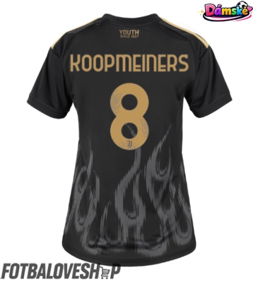 Juventus Teun Koopmeiners #8 Dámské Alternativní Dres 2026-27 Krátký Rukáv