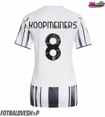 Juventus Teun Koopmeiners #8 Dámské Domácí Dres 2025-26 Krátký Rukáv