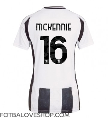 Juventus Weston McKennie #16 Dámské Domácí Dres 2024-25 Krátký Rukáv