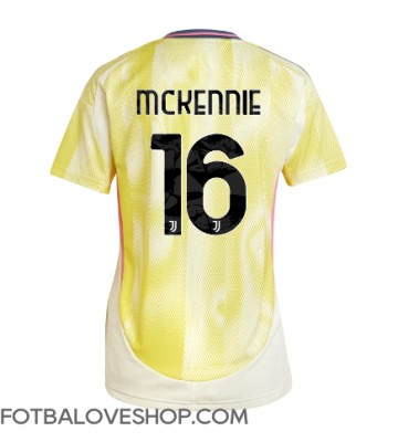 Juventus Weston McKennie #16 Dámské Venkovní Dres 2024-25 Krátký Rukáv