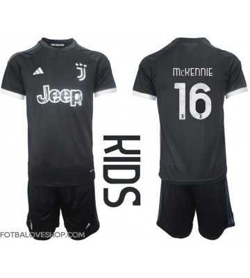 Juventus Weston McKennie #16 Dětské Alternativní Dres 2023-24 Krátký Rukáv (+ trenýrky)