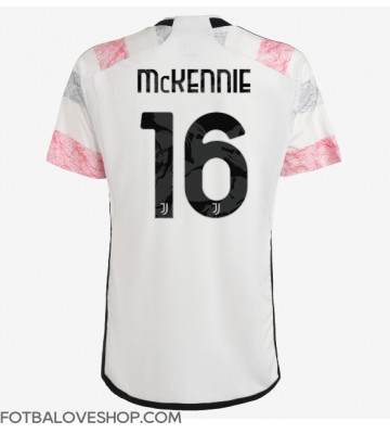 Juventus Weston McKennie #16 Venkovní Dres 2023-24 Krátký Rukáv
