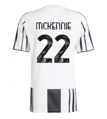 Juventus Weston McKennie #22 Domácí Dres 2025-26 Krátký Rukáv