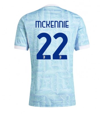 Juventus Weston McKennie #22 Venkovní Dres 2025-26 Krátký Rukáv