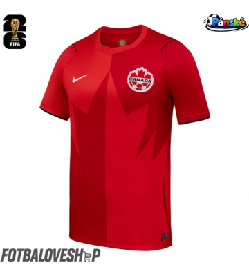 Kanada Domácí Dres MS 2026 Krátký Rukáv