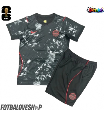Kanada Dětské Venkovní Dres MS 2026 Krátký Rukáv (+ trenýrky)