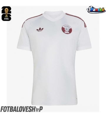 Katar Venkovní Dres MS 2026 Krátký Rukáv