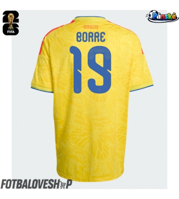 Kolumbie Rafael Santos Borre #19 Domácí Dres MS 2026 Krátký Rukáv