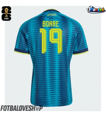 Kolumbie Rafael Santos Borre #19 Venkovní Dres MS 2026 Krátký Rukáv