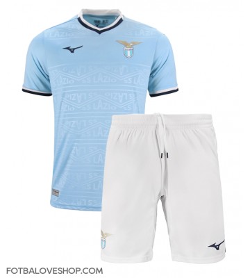 Lazio Dětské Domácí Dres 2024-25 Krátký Rukáv (+ trenýrky)