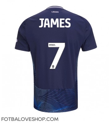 Leeds United Daniel James #7 Alternativní Dres 2024-25 Krátký Rukáv