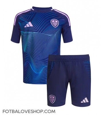 Leeds United Dětské Alternativní Dres 2024-25 Krátký Rukáv (+ trenýrky)