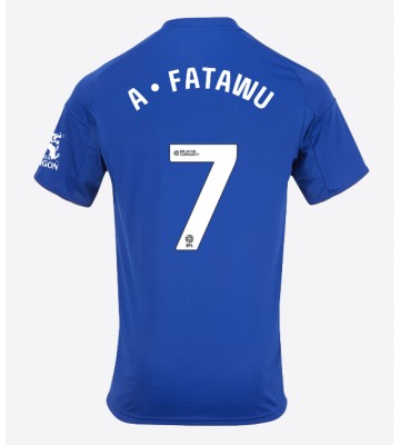 Leicester City Issahaku Fatawu #7 Domácí Dres 2025-26 Krátký Rukáv