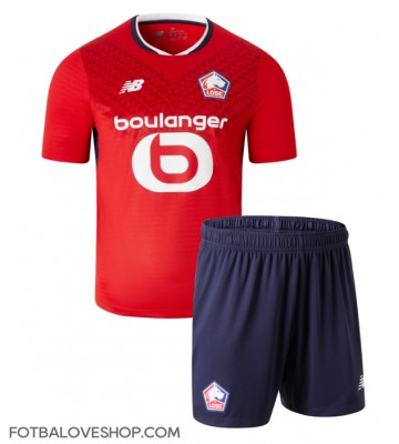Lille OSC Dětské Domácí Dres 2024-25 Krátký Rukáv (+ trenýrky)