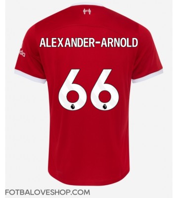 Liverpool Alexander-Arnold #66 Domácí Dres 2023-24 Krátký Rukáv