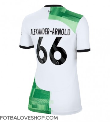 Liverpool Alexander-Arnold #66 Dámské Venkovní Dres 2023-24 Krátký Rukáv