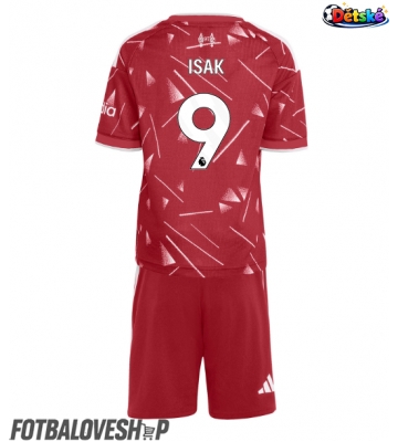 Liverpool Alexander Isak #9 Dětské Domácí Dres 2026-27 Krátký Rukáv (+ trenýrky)