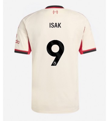 Liverpool Alexander Isak #9 Venkovní Dres 2025-26 Krátký Rukáv