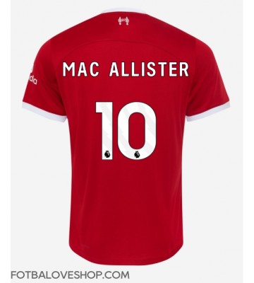 Liverpool Alexis Mac Allister #10 Domácí Dres 2023-24 Krátký Rukáv