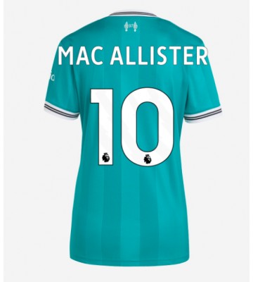 Liverpool Alexis Mac Allister #10 Dámské Alternativní Dres 2025-26 Krátký Rukáv